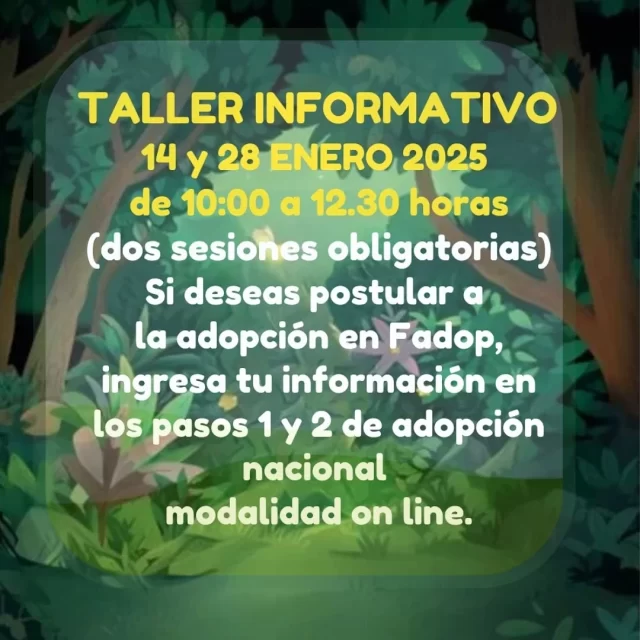 Te dejamos acá el link para la inscripción...
https://www.fadop.cl/siia/