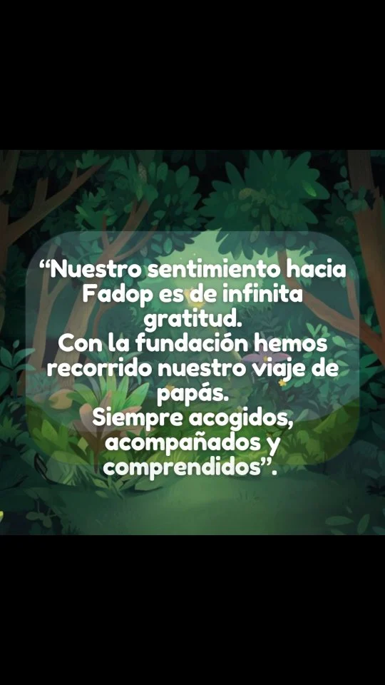 #derechoavivirenfamilia 
#fadop40años