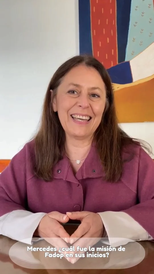 Mercedes Jiménez es de esas personas entrañables que pasaron por Fadop. Más de 20 años con nosotros, Directora del Área Niños. Una histórica....
¡Gracias Meche por tu cariño! 
#fadop40años 
#derechoavivirenfamilia 
#acogiendojuntos 
#familiadeacogida