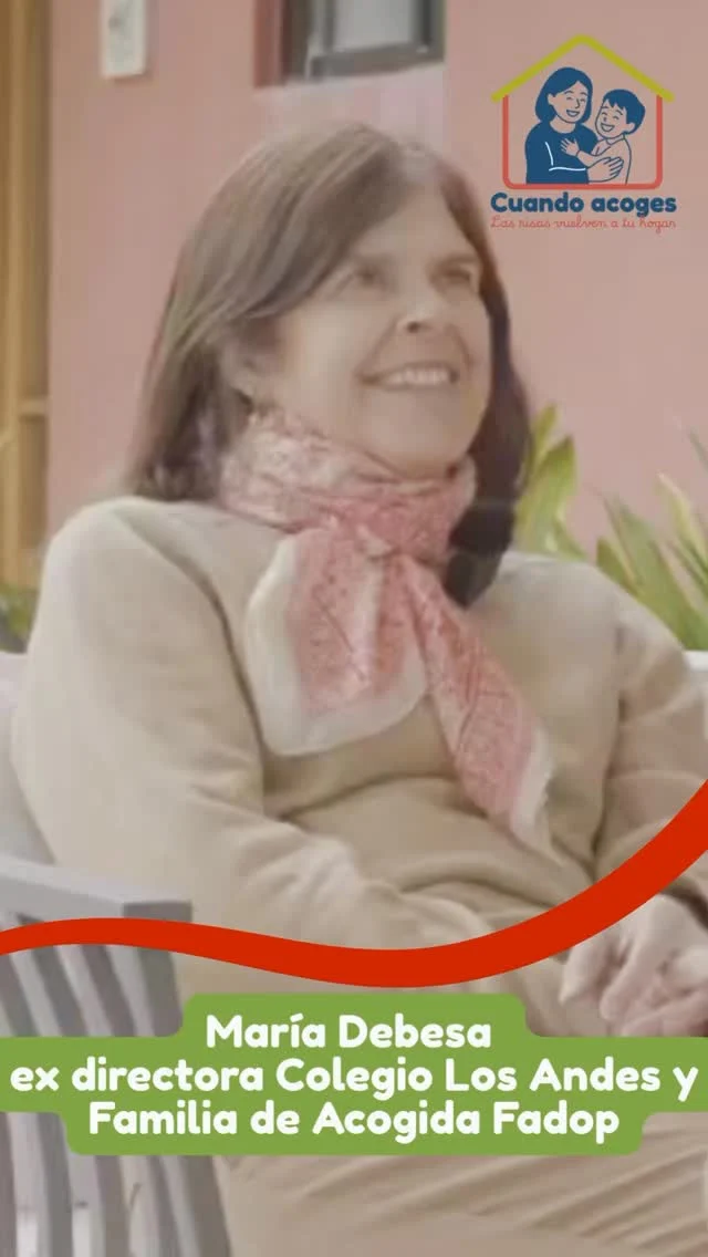 María cambió muchas vidas durante su trayectoria profesional como educadora y hoy sigue haciéndolo como familia de acogida de nuestra fundación. Tres pequeños han pasado ya por su casa y han traído de vuelta las risas a su hogar. 
Buscamos a más Marías que quieran seguir entregando amor….
#quevuelvanlassonrisasalhogar
#acogiendojuntos 
#derechoavivirenfamilia