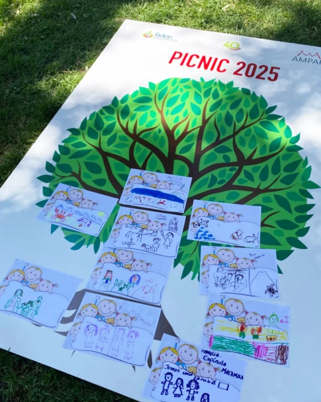 ¿Hay algo más lindo que juntarnos a compartir en familia?
Acá una imagen de nuestro picnic familiar que @ampfchile organizó con mucho cariño!!!🥰